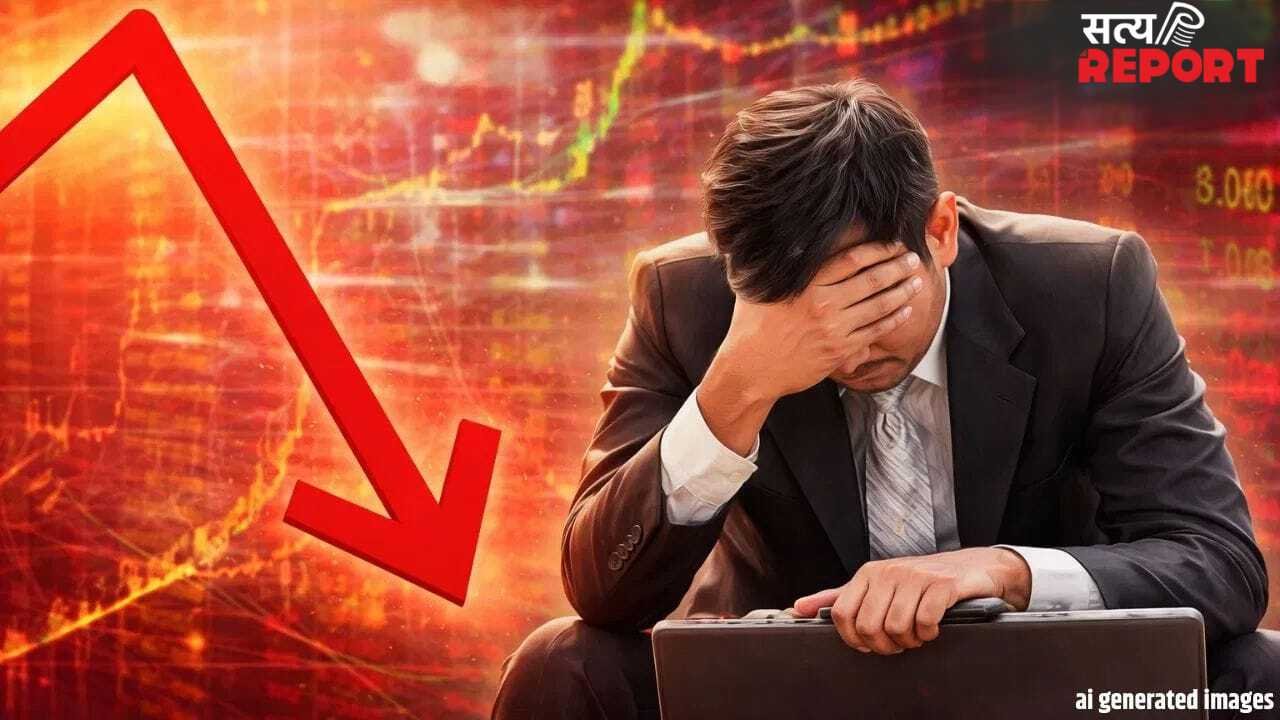 शेयर बाजार के दिग्गजों की बिगड़ी सेहत! एक हफ्ते में स्वाहा हुए 2 लाख करोड़