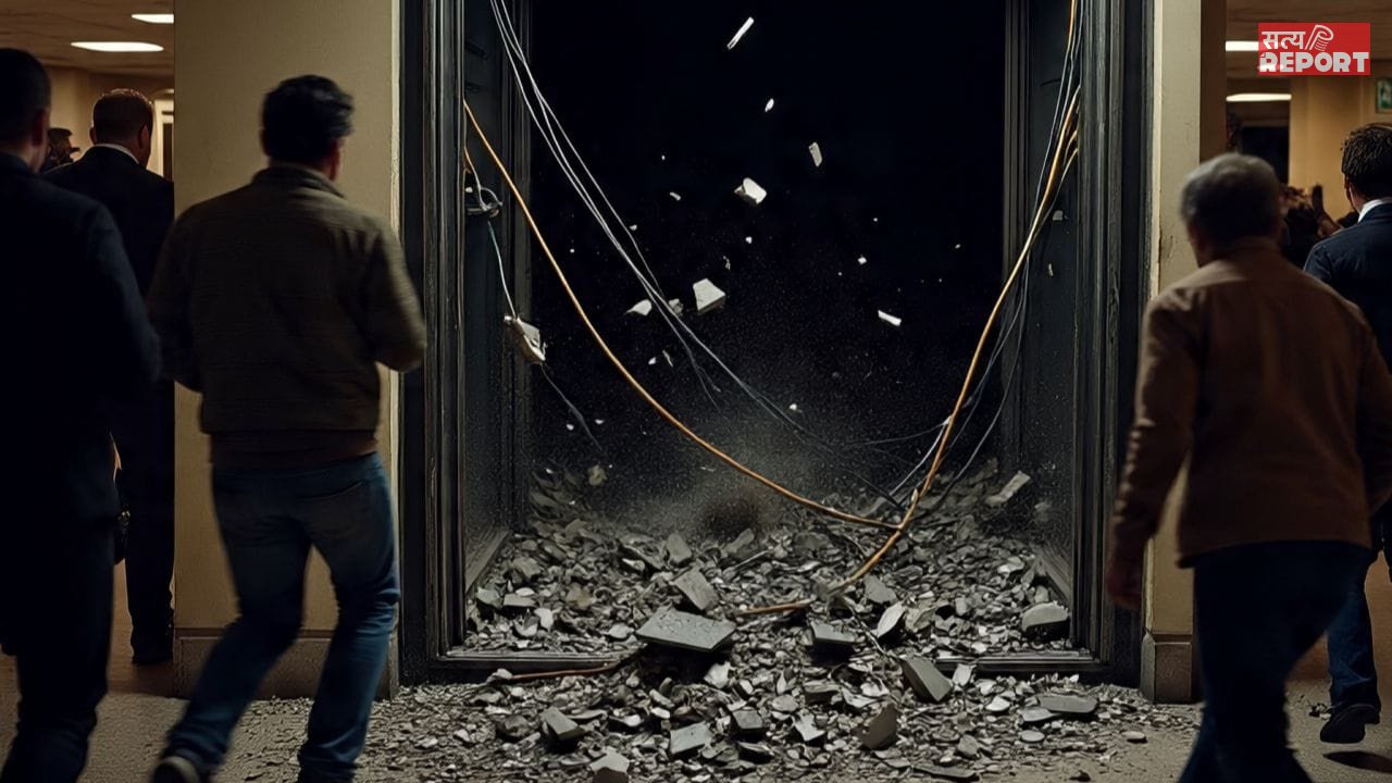 श्रीनगर के होटल में गिरी लिफ्ट, 6 पर्यटक हुए घायल