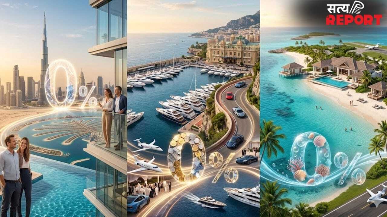 कमाओ जमकर, नहीं है टैक्स का चक्कर! दुबई, मोनाको समेत इन देशों में नहीं देना पड़ता इनकम टैक्स