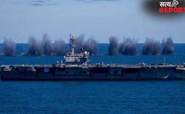 Iran-US में बढ़ा तनाव, तीसरा अमेरिकी Warship पहुंचा, Trump बोले- हम पूरी तरह तैयार