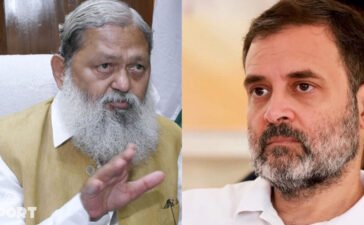 राहुल बब्बर शेर होते तो ढेर न होते, कई चुनाव हार चुके… अनिल विज का कांग्रेस नेता पर तंज