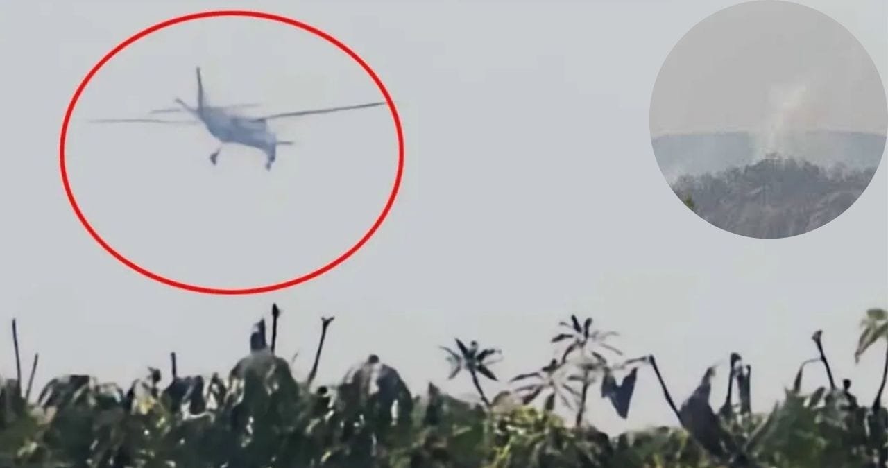 छत्तीसगढ़ में चार्टर्ड जेट क्रैश, पहाड़ से टकराया विमान… पायलट और को-पायलट की मौत