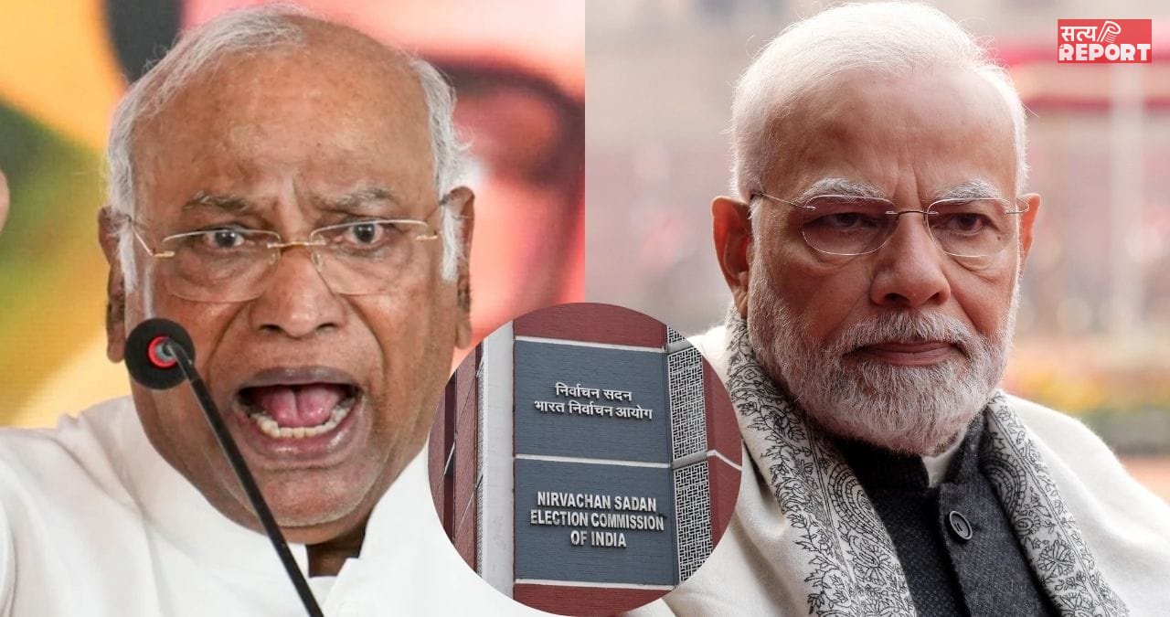 PM मोदी पर खरगे के बयान से सियासत गर्म, चुनाव आयोग पहुंची बीजेपी ने की ये 5 मांग