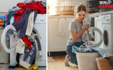 वाशिंग मशीन में एक साथ ज्यादा कपड़े धोते समय न करें ये गलती, सुरक्षा के लिए रखें इन 5 बातों का ध्यान