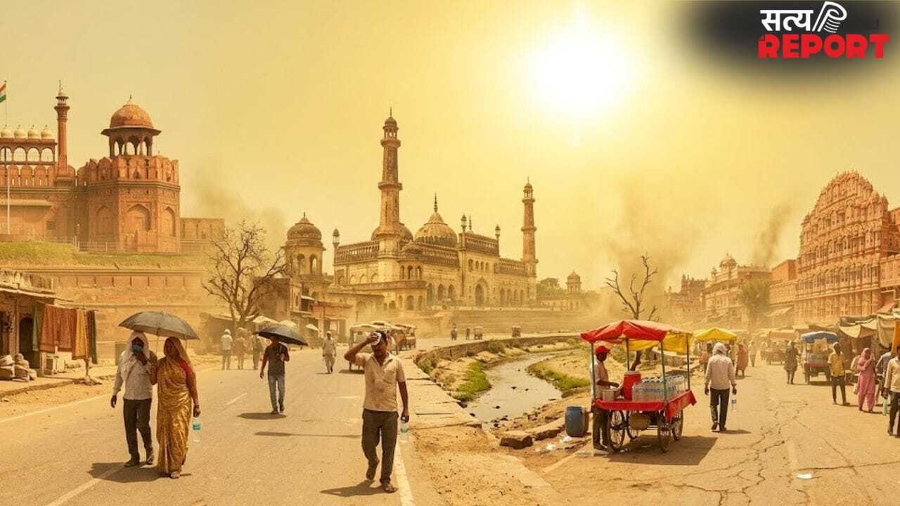 दिल्ली-यूपी से राजस्थान तक आसमान से बरस रही आग, जानें कब मिलेगी राहत