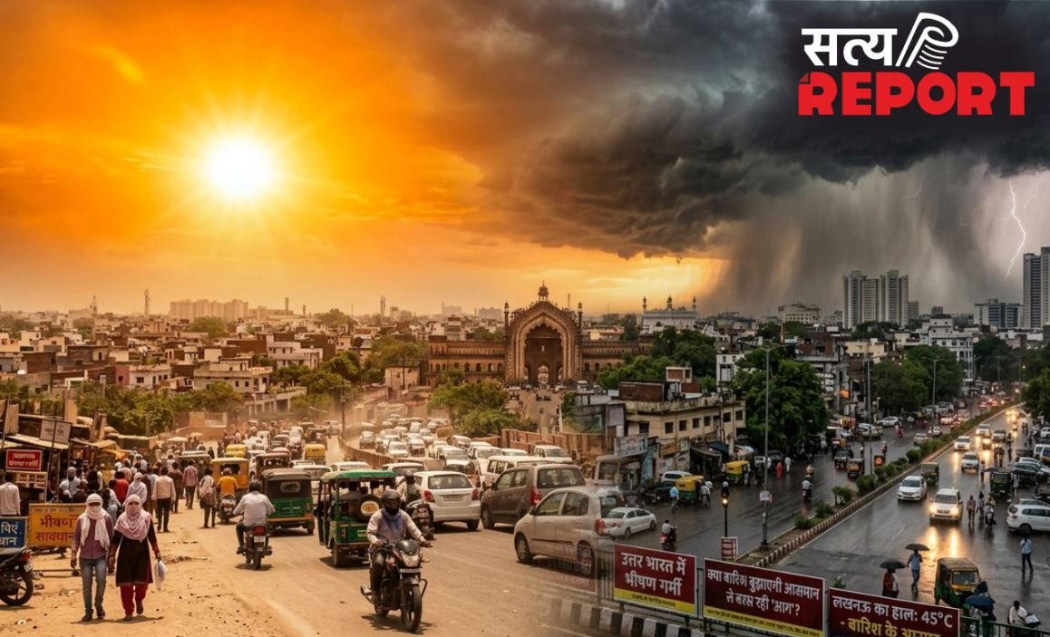उत्तर भारत में भीषण गर्मी का तांडव, क्या बारिश बुझाएगी आसमान से बरस रही ‘आग’? जानें अपने शहर का हाल
