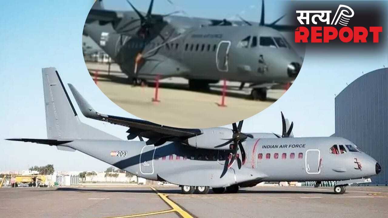 वडोदरा में रचा गया इतिहास, टाटा के प्लांट से निकला पहला ‘मेड इन इंडिया’ C295 विमान