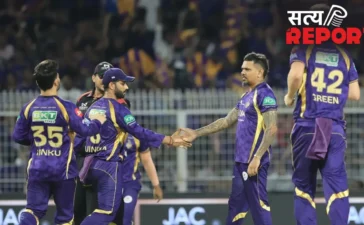 रनों के पहाड़ के चलते प्वाइंट्स टेबल टॉप नहीं कर पाई Gujarat Titans, कोलकाता नाइट राइडर्स ने 29 रन से जीता मैच रनों के पहाड़ के चलते प्वाइंट्स टेबल टॉप नहीं कर पाई Gujarat Titans, कोलकाता नाइट राइडर्स ने 29 रन से जीता मैच