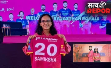 IPL में नासिक समीक्षा मुंदड़ा का कमाल: राजस्थान रॉयल्स के लिए डिजाइन पिंक प्रॉमिस जर्सी, देशभर में चर्चा