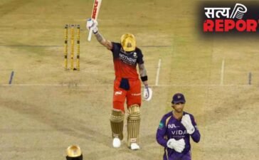 कल का मैच कौन जीता: RCB बनी नंबर 1, केकेआर की उम्मीदें लगभग खत्म; विराट कोहली का बेहतरीन शतक