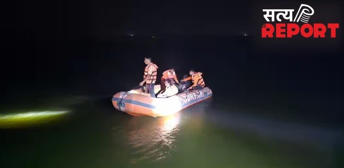 हमीरपुर में बड़ा हादसा, यमुना नदी में नाव पलटने से मचा हाहाकार, तीन की मौत, SDRF का रेस्क्यू ऑपरेशन जारी