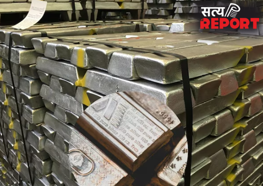हाइवे पर पलटा चांदी भरा ‘ट्रक’, सड़क पर सिल्वर की ईंटें देख फटी रह गई लोगों की आंखें