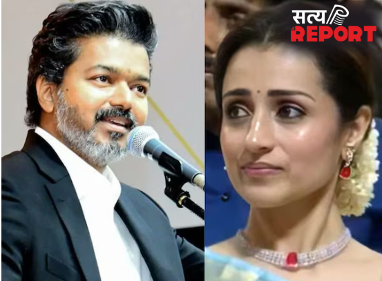 CM बन थलापति विजय दे रहे थे स्पीच, इस दौरान तृषा की आंखें हुईं नम, कैमरा देख मुश्किल से रोके आंसू