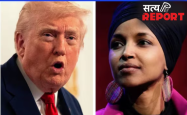 ‘डार्लिंग आई लव यू-गुडनाइट, चलो सोने चलते हैं’; ट्रंप ने इल्‍हान उमर का उड़ाया मजाक
