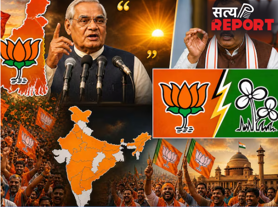 अंधेरा छटेगा कमल… अरब सागर से गंगासागर तक खिला कमल, सच साबित हुई ‘अटल’ भविष्यवाणी