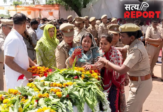 नूंह सड़क हादसे में जालौन के 4 पुलिसकर्मियों की दर्दनाक मौत, उरई पुलिस लाइन में नम आंखों से दी गई अंतिम विदाई
