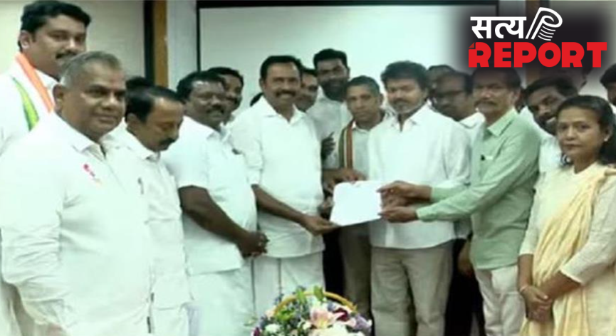 TVK in Tamil Nadu: कांग्रेस नेताओं ने विजय थलापति से की मुलाकात, TVK को पूर्ण समर्थन दिया