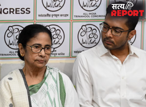 बंगाल में सत्ता जाने के बाद अभिषेक बनर्जी को झटका, कम हुई सुरक्षा, पड़ोसी मना रहे खुशी