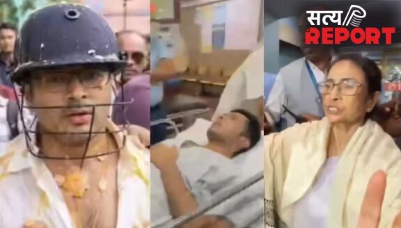 हमले के बाद अभिषेक बनर्जी का बुरा हाल, दहाडती अस्पताल पहुंची ममता तो…