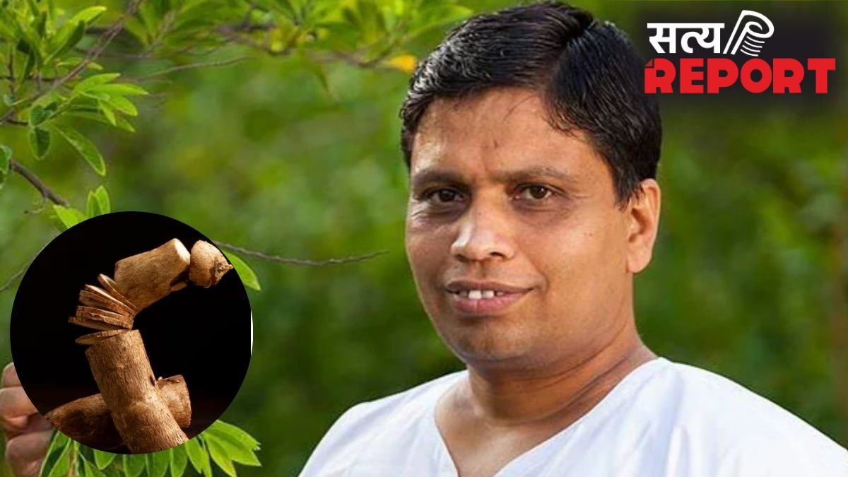 आचार्य बालकृष्ण ने बताया लटकी तोंद घटाने का आयुर्वेदिक तरीका, बस खाली पेट पीना शुरू कर दें इस जड़ का पानी
