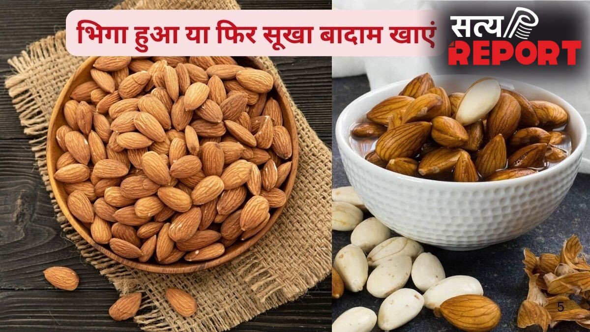 रोज 5 बादाम भिगोकर खाने से शरीर में क्या होता है? एक्सपर्ट से जानिए इसके फायदे और तरीका