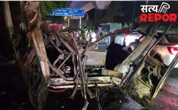 दिल्ली: मोती बाग इलाके में एंबुलेंस में लगी आग, ऑक्सीजन सिलेंडर हुआ ब्लास्ट… 3 किलोमीटर दूर तक सुनाई दी आवाज