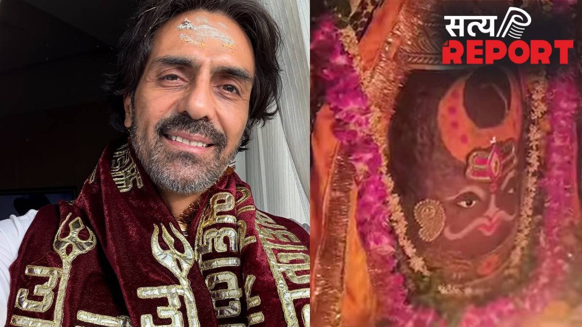 मस्तक पर त्रिपुंड और गले में साफा, महाकाल का बुलावा आते ही उज्जैन पहुंचे 'धुरंधर' के मेजर इकबाल