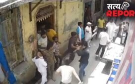 बागपत में कस्टम अधिकारी के घर हमला, लाठी-डंडों से जमकर पीटा; CCTV में कैद हुई वारदात