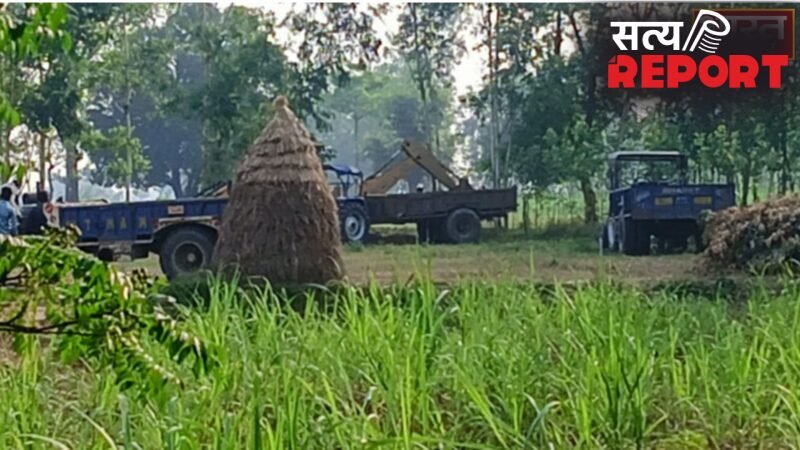 Pilibhit: दिनदहाड़े खेतों में JCB से मिट्टी खनन, माफिया, अफसरों के गठजोड़ से सरकार के राजस्व को चुना…