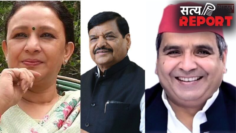UP News: प्रतीक यादव के निधन पर आवास पहुंचे धर्मेंद्र यादव और आराधना मिश्रा, अंतिम दर्शन के लिए उमड़ी नेताओं की भीड़…