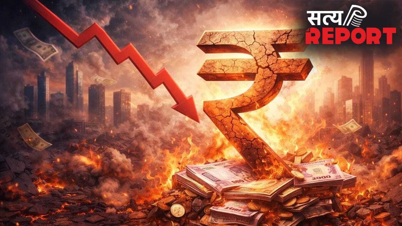 Explained: ताश के पत्तों की तरह ढहा रुपया! हर रोज 46 पैसे की गिरावट, एक ही हफ्ते में मचा करेंसी मार्केट में हड़कंप