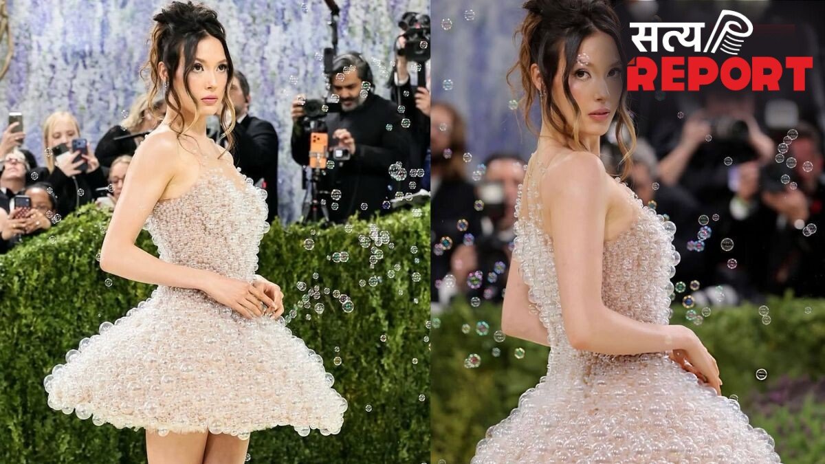 Met Gala 2026 में वायरल बबल ड्रेस से कैसे निकल रहे थे बुलबुले? मॉडल ने खुद किया खुलासा