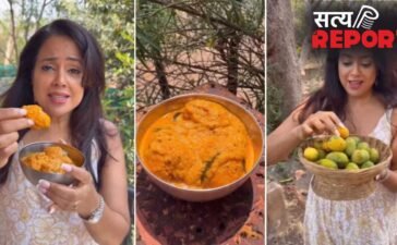 आम और नारियल स्वादिष्ट करी ‘घोटाचे सासव’, समीरा रेड्डी ने शेयर की रेसिपी