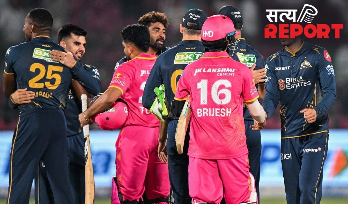 IPL 2026: कप्तान Shubman Gill का तूफान, Rashid Khan ने ढाया कहर, GT ने RR को बुरी तरह रौंदा