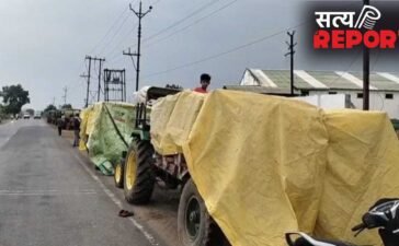 150 ट्रॉलियां, 5 दिन से इंतजार और तपती धूप… जबलपुर के किसानों ने पूछा- फसल बेचें या सड़क पर पहरा दें?