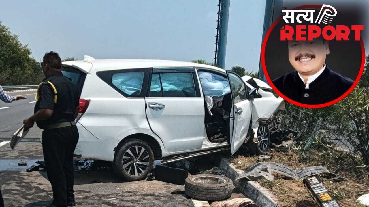 लखनऊ-आगरा एक्सप्रेस-वे पर भीषण हादसा, बिहार के कांग्रेस नेता समेत 2 की मौत; राहुल गांधी ने जताया दुख