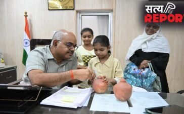 गुल्लक लूट की फरियाद सुन भावुक हुए कानपुर DM, अनोखा न्याय कर बच्ची को लौटाई मुस्कान