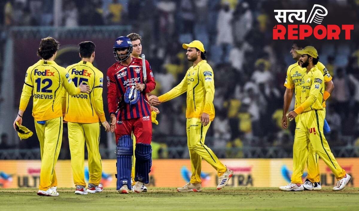 IPL Playoffs की रेस में Chennai Super Kings को बड़ा झटका, Lucknow ने बुरी तरह हराया