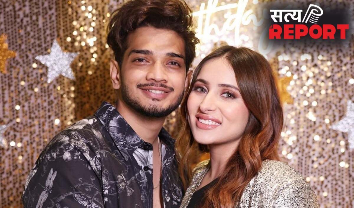 'घर में बरकत आई', Munawar Faruqui और Mehzabeen Coatwala के घर गूंजी किलकारी, पहली झलक देख फैंस हुए निहाल