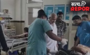 अधूरी रह गई भाई को बचाने की जंग, जबलपुर से अहमदाबाद जा रही बस ने एंबुलेंस को मारी टक्कर, युवक की मौत