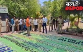 तलवार, खंजर और… घर में रखे थे 4796 धारदार हथियार, कीमत 43 लाख; देख दंग गए रह गई नांदेड़ पुलिस