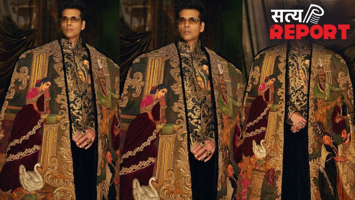 Met Gala 2026: मेट गाला में करण जौहर का शानदार डेब्यू, पहना राजा रवि वर्मा की पेंटिंग्स से सजा आउटफिट