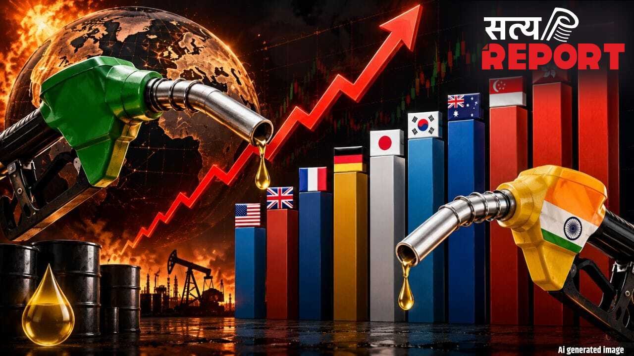भारत के मुकाबले इन देशों में बेहद महंगा हुआ पेट्रोल-डीजल! म्यांमार में 112% तक बढ़े दाम