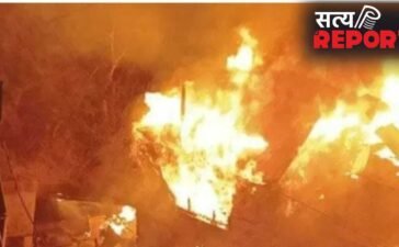 प्रयागराज अग्निकांड: मां का आखिरी संघर्ष! चार बच्चों को मौत से छीना, लेकिन खुद आग की लपटों में समा गई