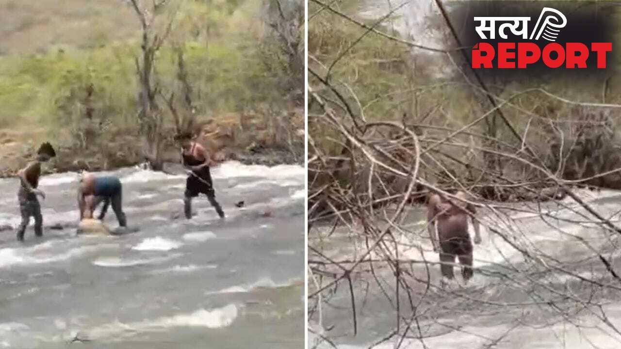 रील बनाने का ऐसा जुनून… रीवा के इटमा वॉटरफॉल में फंसा युवक, बाल-बाल बची जान
