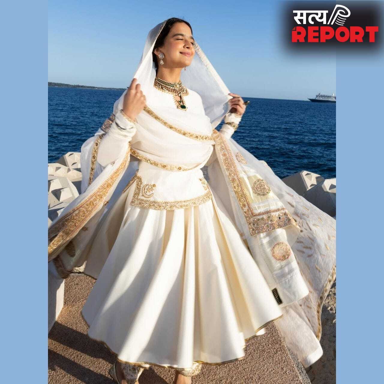 Roopinder Kaur Gill look In Cannes: रेड कार्पेट पर सफेद लिबास में छाईं रुपेंदर कौर गिल, पंजाबी कुड़ी के ये सूट लुक भी लूट लेंगे दिल