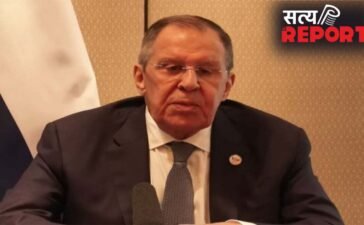 पत्रकार के Phone पर आया रूसी मंत्री Lavrov को गुस्सा, बोले- Security बंदूक निकाल लेगी