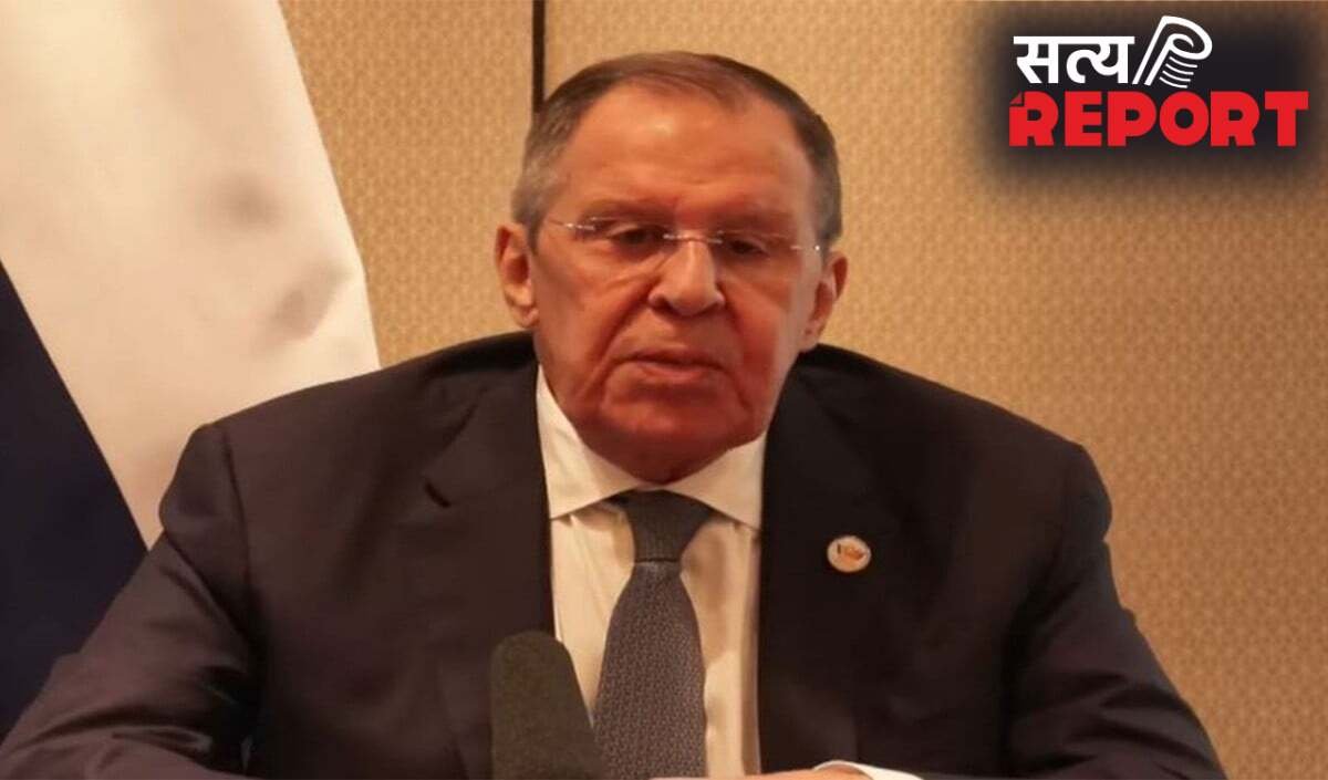 पत्रकार के Phone पर आया रूसी मंत्री Lavrov को गुस्सा, बोले- Security बंदूक निकाल लेगी