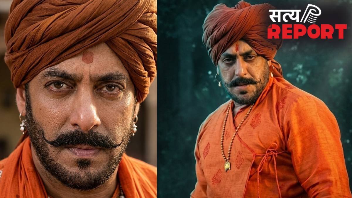 केसरिया पगड़ी और हाथ में तलवार, रितेश देशमुख की फिल्म में भाईजान का सरप्राइज, 'राजा शिवाजी' में है जबरदस्त रोल