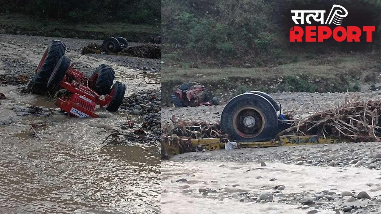 शाकंभरी मंदिर में अचानक आई बाढ़ से तबाही! बह गए लोग, मलबे में दब गईं गाड़ियां… PHOTOS